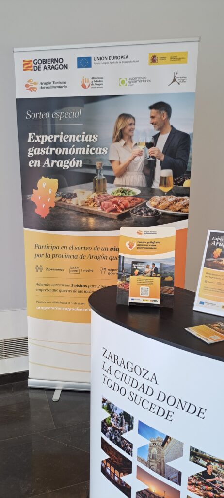 El Ayuntamiento de Zaragoza colabora con la Industria Alimentaria de Aragón en la promoción del Turismo Agroalimentario